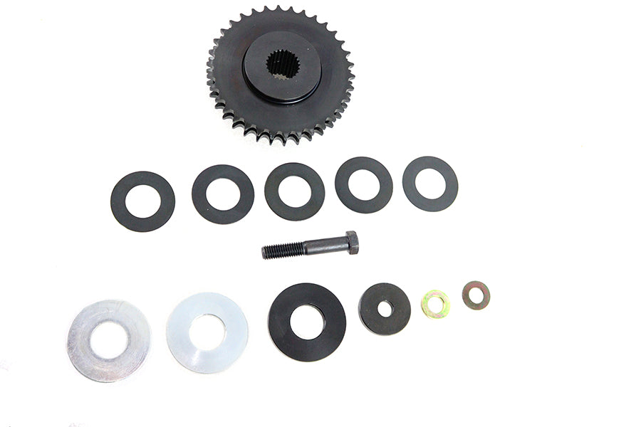 HARLEY BDL Kompensator-Ritzel-Kit 34 Zähne Passend für 2007-2017 FXST, 2007-2017 FLST, 2007-UP FLT,
