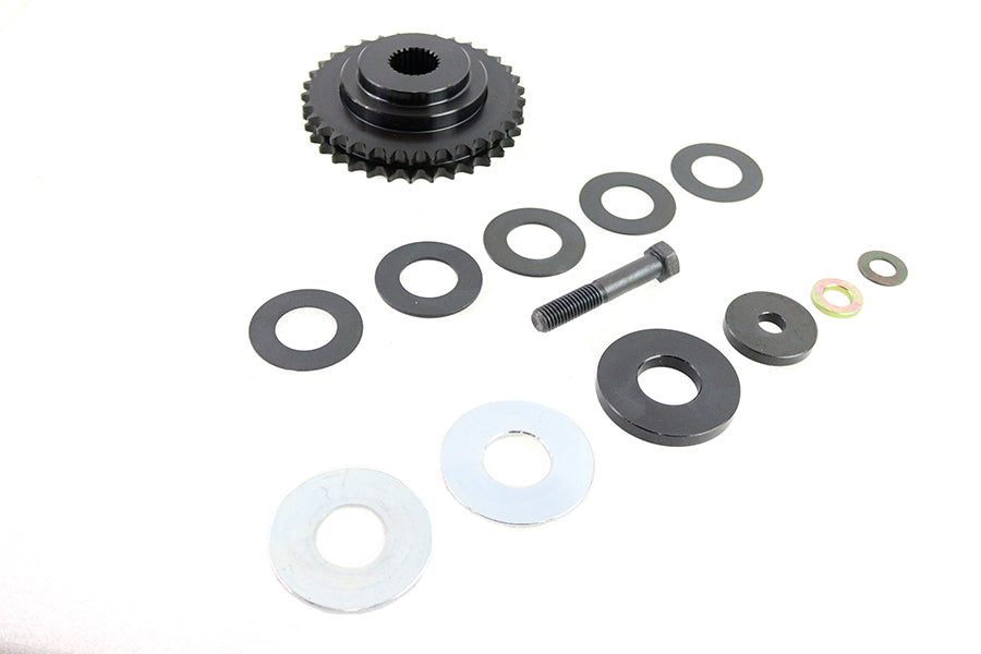 HARLEY BDL Kompensator-Ritzel-Kit 34 Zähne Passend für 2007-2017 FXST, 2007-2017 FLST, 2007-UP FLT,