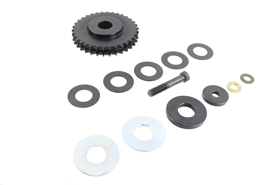HARLEY BDL Kompensator-Ritzel-Kit 34 Zähne Passend für 2007-2017 FXST, 2007-2017 FLST, 2007-UP FLT,