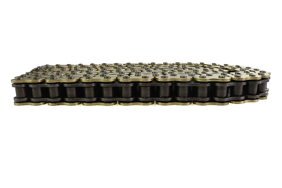 HARLEY 120 x 530 O-Ring Goldkette passend für 0- Alle, Kettenantriebsmodelle