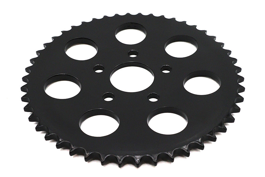 HARLEY Hinteres Kettenrad Glanzschwarz 48 Zähne Passend für 1973-1984 FX, 1973-1984 FL,