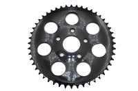 HARLEY Hinteres Kettenrad Glanzschwarz 48 Zähne Passend für 1973-1984 FX, 1973-1984 FL,