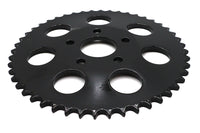 HARLEY Hinteres Kettenrad Glanzschwarz 48 Zähne Passend für 1973-1984 FX, 1973-1984 FL,