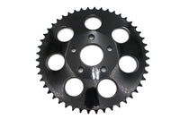 HARLEY Hinteres Kettenrad Glanzschwarz 48 Zähne Passend für 1973-1984 FX, 1973-1984 FL,