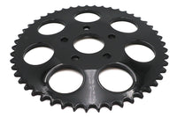 HARLEY Kettenrad Glanzschwarz 49 Zähne Passend für 1973-1984 FL, 1973-1984 FX, 1984-1985 FXST, 197
