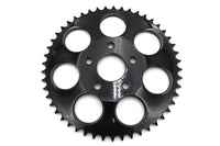 HARLEY Kettenrad Glanzschwarz 49 Zähne Passend für 1973-1984 FL, 1973-1984 FX, 1984-1985 FXST, 197