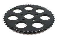 HARLEY Kettenrad Glanzschwarz 49 Zähne Passend für 1973-1984 FL, 1973-1984 FX, 1984-1985 FXST, 197