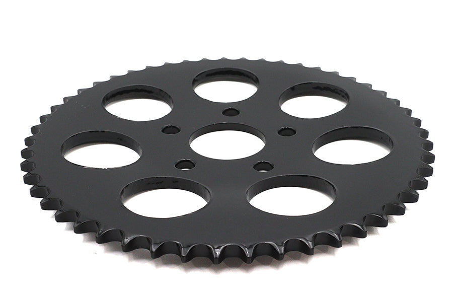 HARLEY Kettenrad Hochglanz Schwarz 51 Zähne Passend für 1973-1984 FX, 1973-1984 FL, 1979-1981 XL,