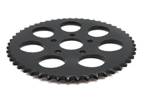 HARLEY Kettenrad Hochglanz Schwarz 51 Zähne Passend für 1973-1984 FX, 1973-1984 FL, 1979-1981 XL,