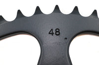 HARLEY Rear Sprocket Black 48 Tooth Fits 0-  Custom, application with offset