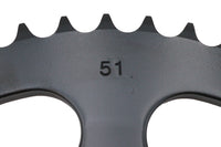 HARLEY Rear Sprocket Black 51 Tooth Fits 0-  Custom, application with offset