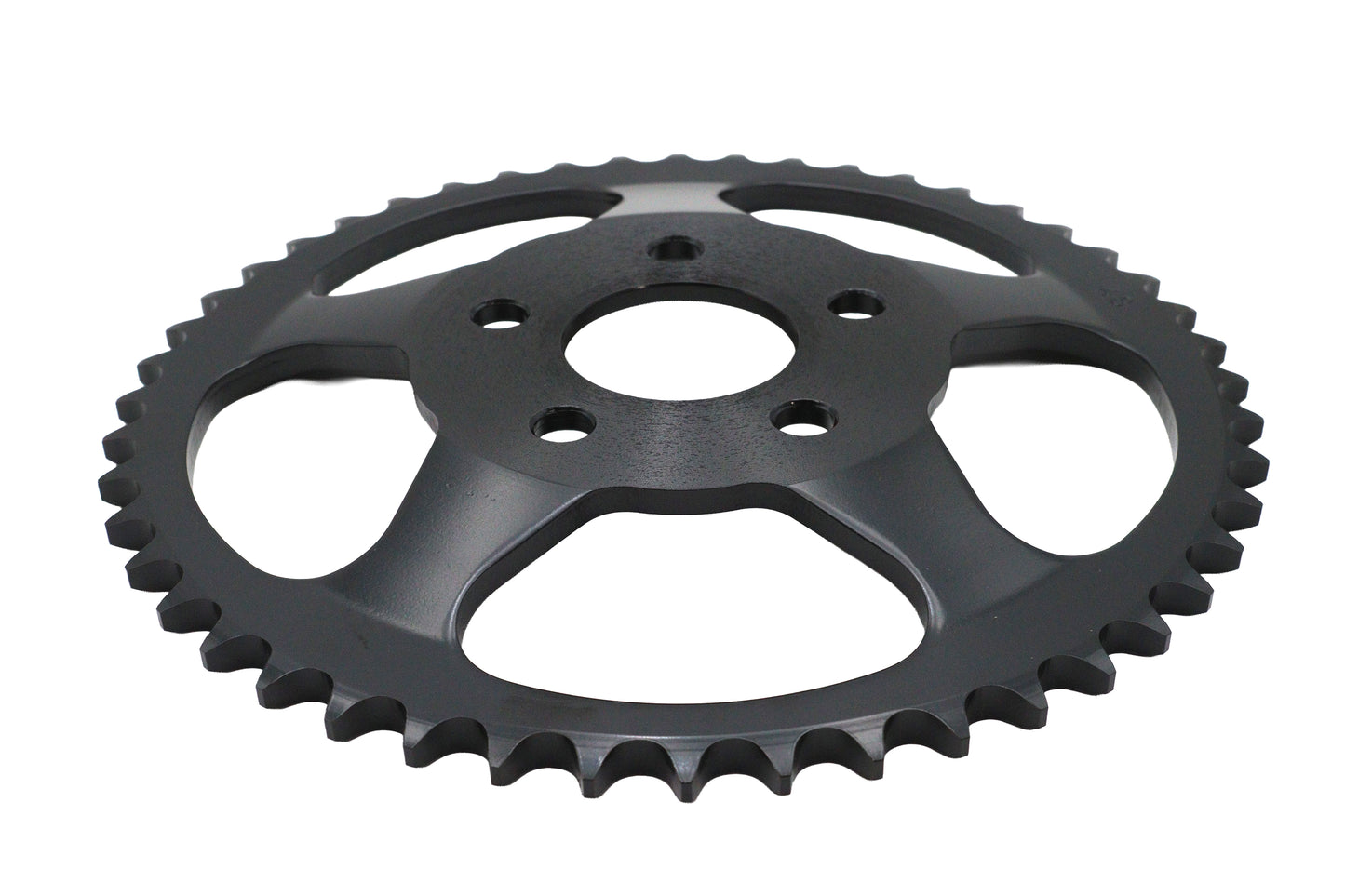 HARLEY Kettenrad schwarz matt 48 Zähne Passend für 0- Zoll Custom, Anwendung 1982-1999 XL,