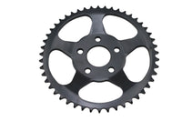 HARLEY Kettenrad schwarz matt 48 Zähne Passend für 0- Zoll Custom, Anwendung 1982-1999 XL,