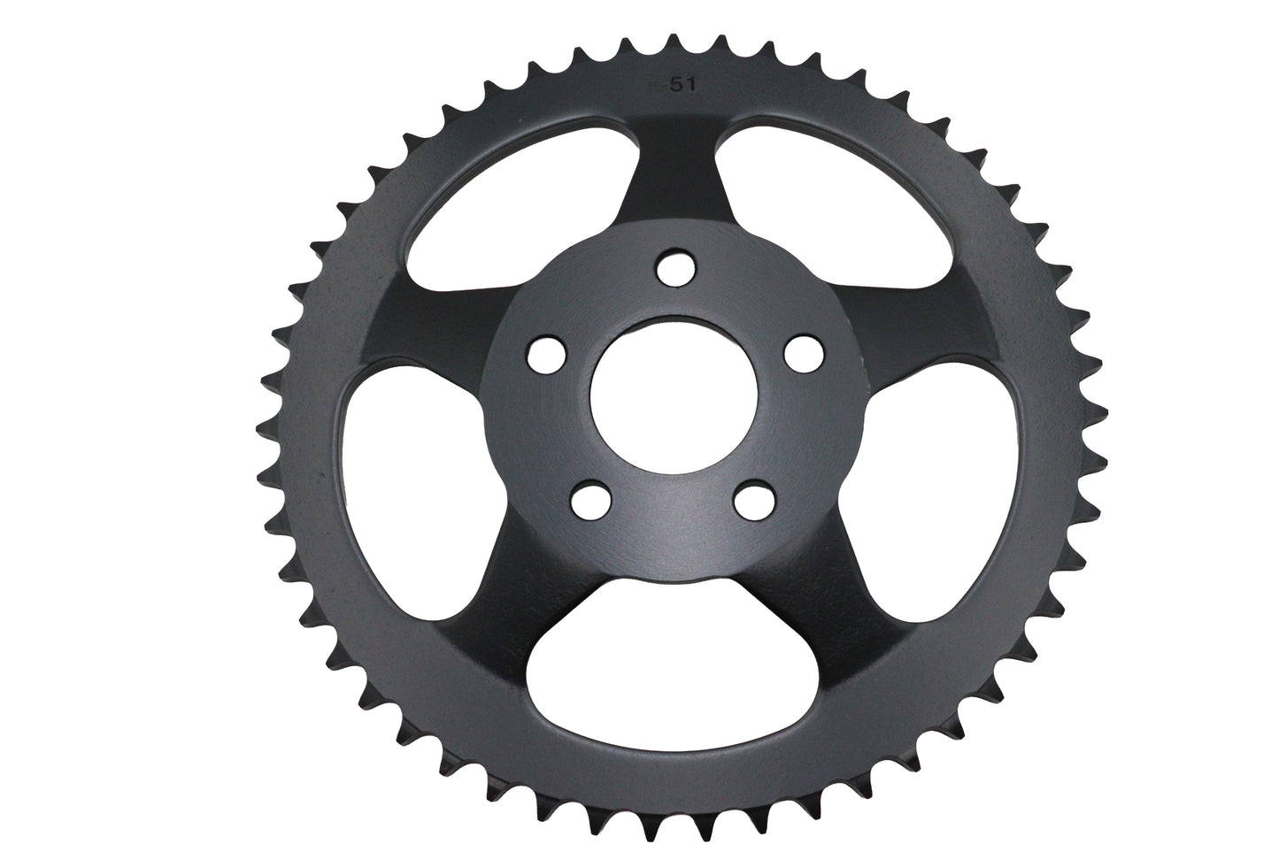 HARLEY Rear Sprocket Flat Black 51 Tooth Fits 0-  Custom, application