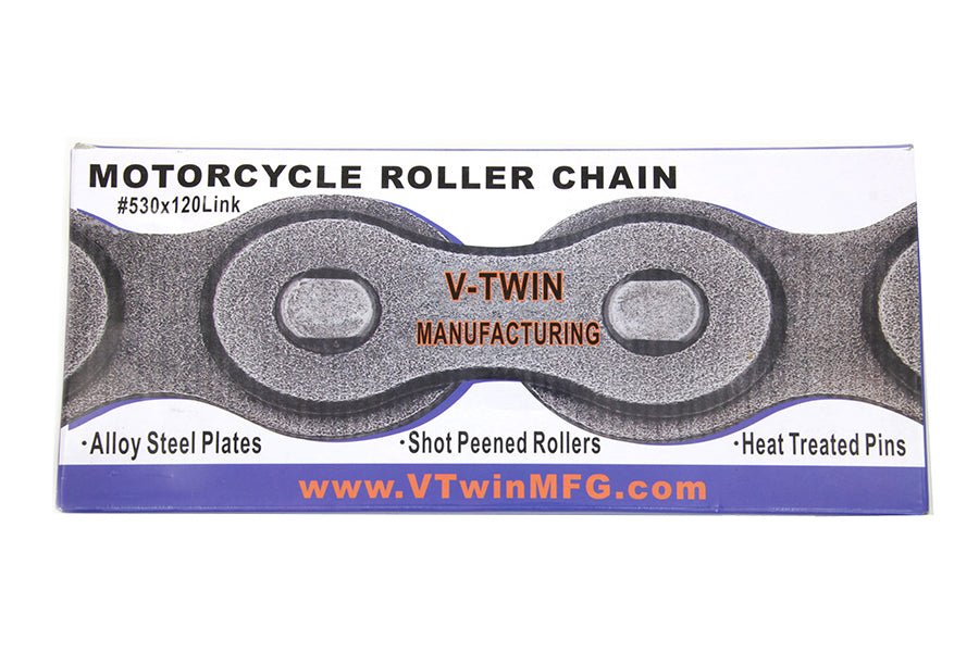 HARLEY 120 x 530 O-Ring Nickelkette, passend für 1941-1985 FL,