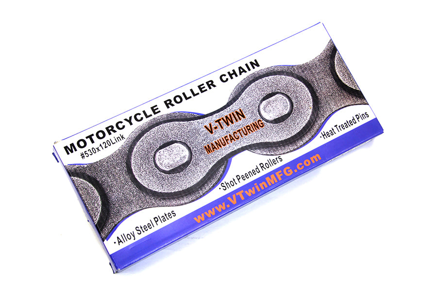 HARLEY 120 x 530 O-Ring Nickelkette, passend für 1941-1985 FL,