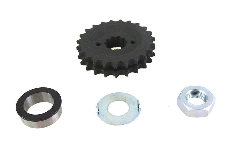 HARLEY Getriebekettenrad-Kit mit Keilwelle 23 Zähne Passend für 1955-1969 FL,