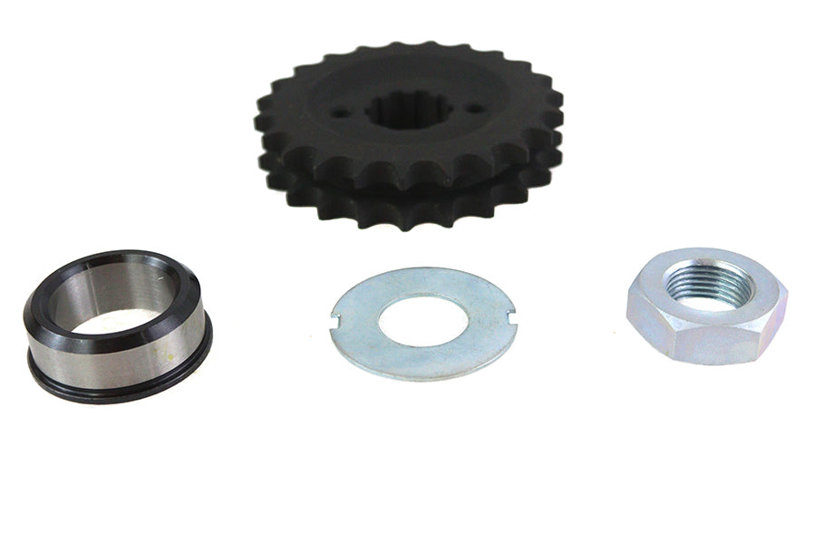 HARLEY Getriebekettenrad-Kit mit Keilwelle 23 Zähne Passend für 1955-1969 FL,