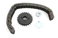 HARLEY 23 Zähne Spline-Kettenrad und Kettensatz passend für 1955-1984 FL,