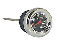 Custom Chrome HARLEY OIL CAP TEMP GAUGE-SHORT