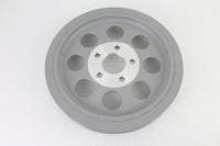 HARLEY Silver Rear Belt Pulley 65 Tooth fits 1979-1984 FL, 4-speed 1979-1984 FX, 4-speed 1986-1999 FXST,   1986-1999 FLST,