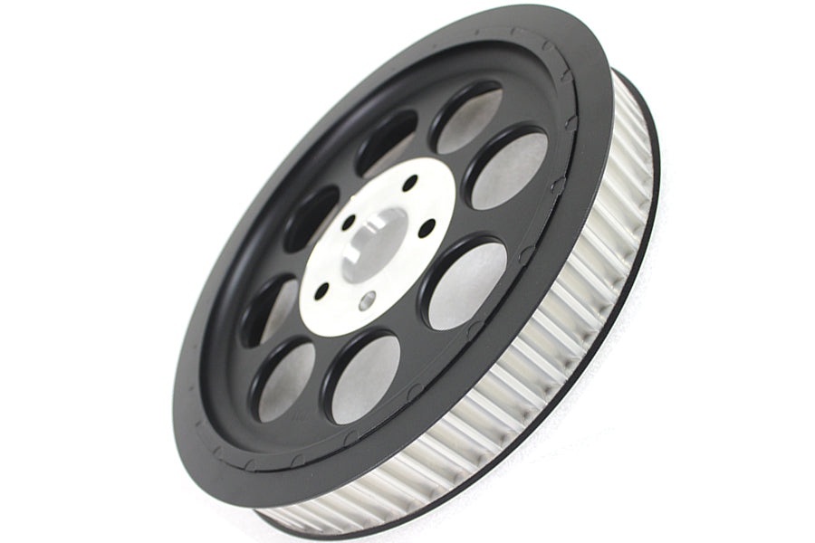 HARLEY Schwarzes hinteres Zahnriemenrad 70 Zähne passend für 1986-1999 FXST, 1986-1999 FLST,