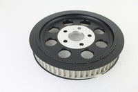 HARLEY Schwarzes hinteres Zahnriemenrad 61 Zähne Passend für 1979-1984 FL, 4-Gang 1979-1984 FX, 4-Gang 1986-1999 FX