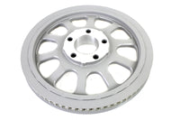 HARLEY Silver Rear Belt Pulley 66 Tooth fits 2007-2011 FLST,   2007-2011 FXST,
