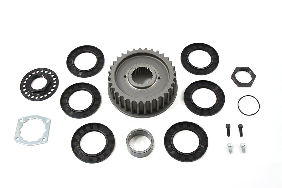 HARLEY Vorderradantriebsriemenscheiben-Kit, 32 Zähne, passend für 1984-1993 FXST, 5-Gang 1986-1993 FLST, 5-Gang 1984-199