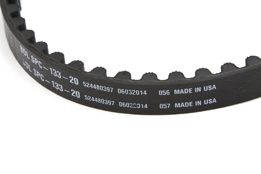 HARLEY 20mm BDL Hinterradriemen 133 Zähne Passt für 2007-UP FXST,