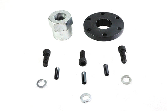 HARLEY BDL Belt Drive Riemenscheibe 1/4 Zoll Einsatz und Mutter Passt 0- Custom, Anwendung für BDL 3 Riemenantr