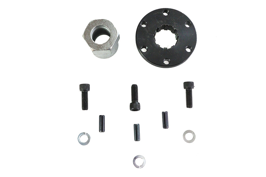 HARLEY BDL Belt Drive Riemenscheibe 1/4 Zoll Einsatz und Mutter Passt 0- Custom, Anwendung für BDL 3 Riemenantr