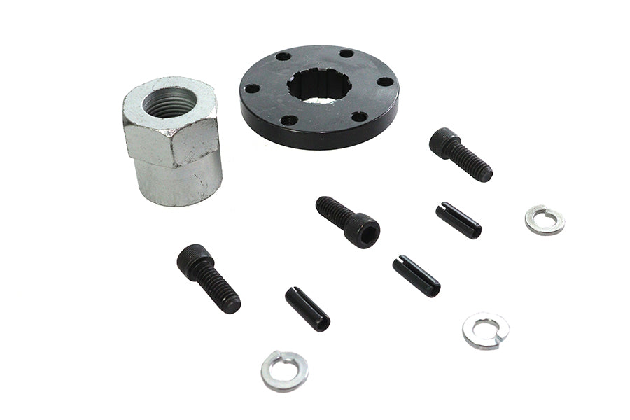 HARLEY BDL Belt Drive Riemenscheibe 1/4 Zoll Einsatz und Mutter Passt 0- Custom, Anwendung für BDL 3 Riemenantr
