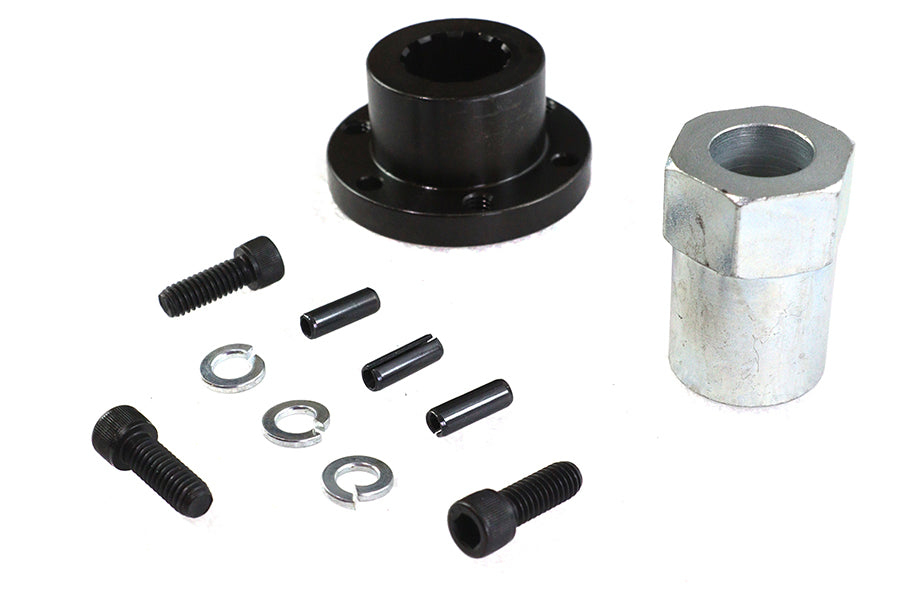HARLEY BDL Belt Drive Riemenscheibe 1 Zoll Einsatz und Mutter Passt 0- Custom, Anwendung für BDL 3 Riemenantrieb