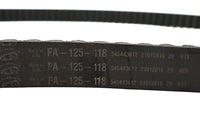HARLEY 1-1/8 inch Carlisle Panther Rear Belt 125 Tooth Fits 0-  Custom, application with a ratio cha