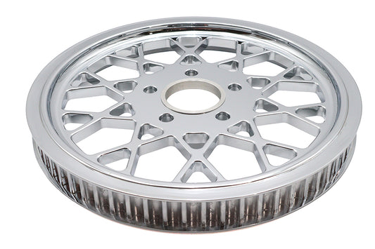 HARLEY Classic Spoke Rear Drive Pulley 65 Tooth Chrome Fits 0-  Custom, Application for 1 belt."
