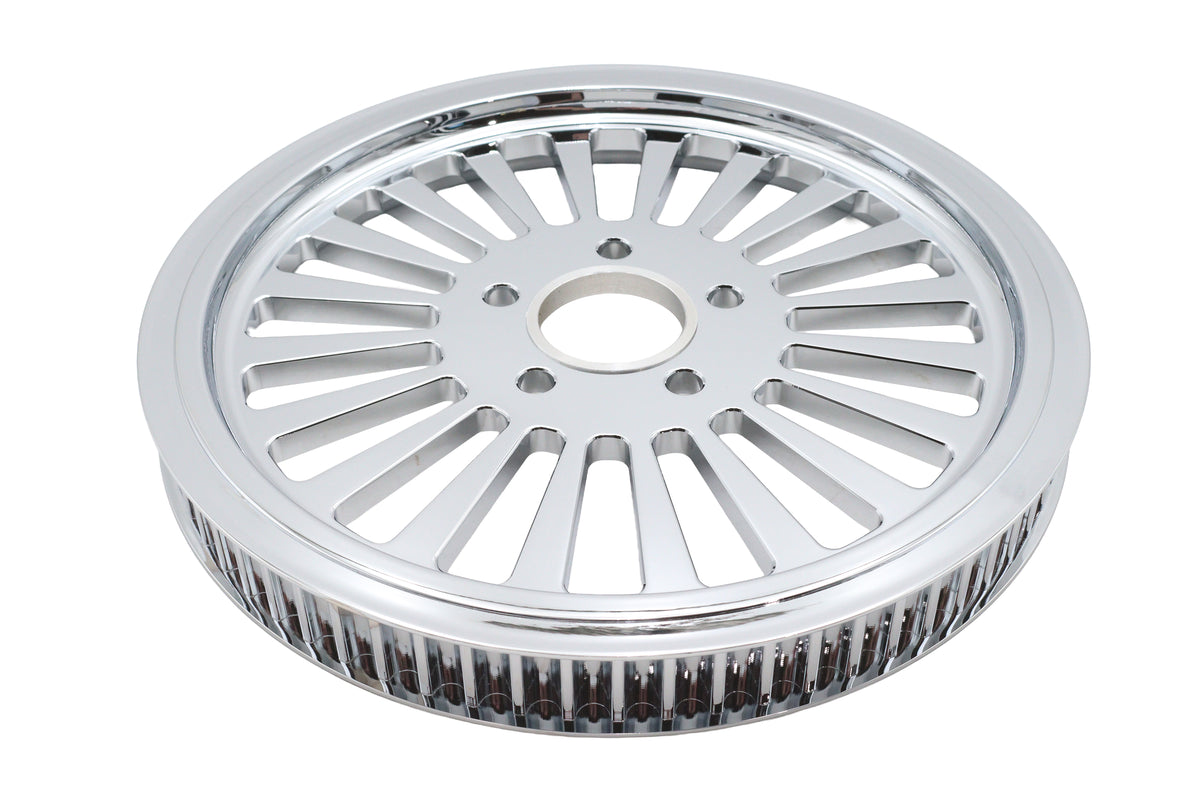 HARLEY King Spoke Rear Pulley 70 Tooth Chrome Fits