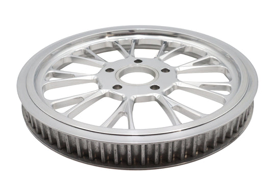 HARLEY Manhattan Rear Drive Pulley 70 Tooth Polished Fits 0-  Custom, Application for 1 belt."