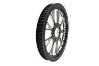 HARLEY Manhattan Hinterrad-Pulley 65 Zähne Black Cut Passend für 0- Zoll Custom, Anwendung für 1-1/8 Zoll Riemen."