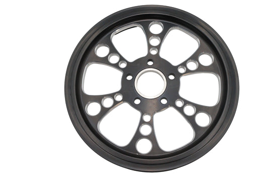 HARLEY Kool Kat Rear Drive Pulley 70 Tooth Black Fits 0-  Custom, Application for 1-1/2 belt."