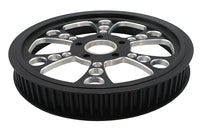 HARLEY Kool Kat Hinterrad-Riemenscheibe 70 Zähne Schwarz Passend für 0- Custom, Anwendung für 1-1/2" Riemen."