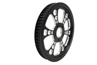 HARLEY Kool Kat Hintere Riemenscheibe 70 Zähne Schwarz Passend für 0- Custom, Anwendung für 1-1/8 Zoll Riemen.