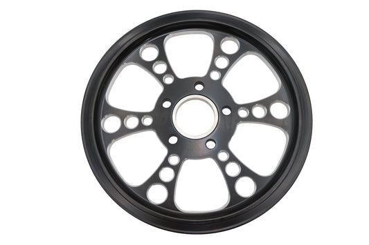 HARLEY Kool Kat Rear Drive Pulley 65 Tooth Black Cut Fits 0-  Custom, Application with 1 belt"