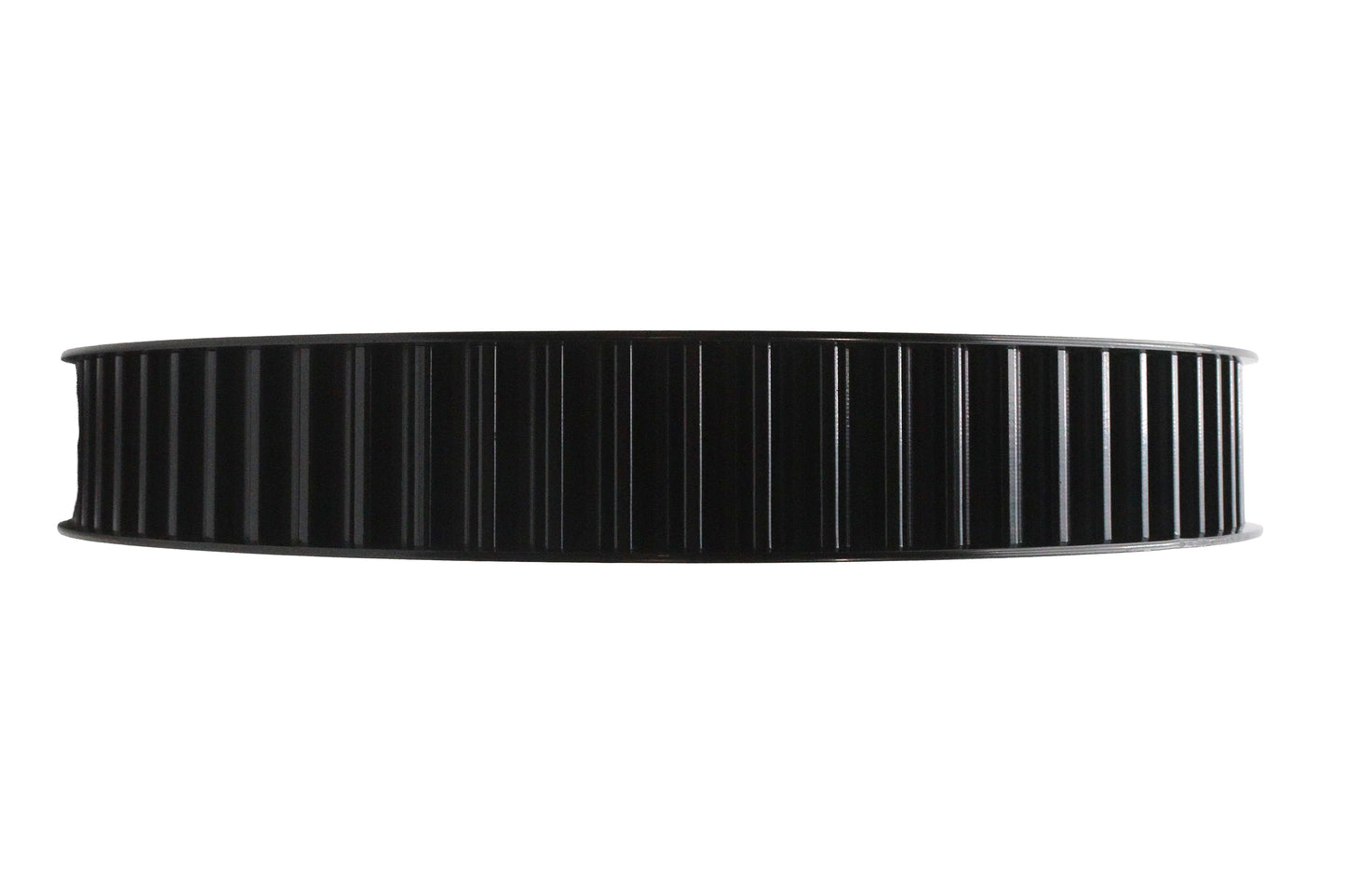 HARLEY King Spoke Hinterrad-Antriebsriemenscheibe 70 Zähne Schwarz Passend für 0- Custom, Anwendung für 1-1/2" Riemen."