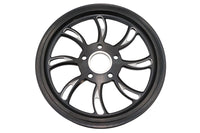 HARLEY Vortex Hinterrad-Riemenscheibe 70 Zähne Schwarz Cut Passend für 0- Custom, Anwendung für 1-1/2 Riemen"
