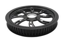 HARLEY Vortex Hinterrad-Riemenscheibe 70 Zähne Schwarz Cut Passend für 0- Custom, Anwendung für 1-1/2 Riemen"