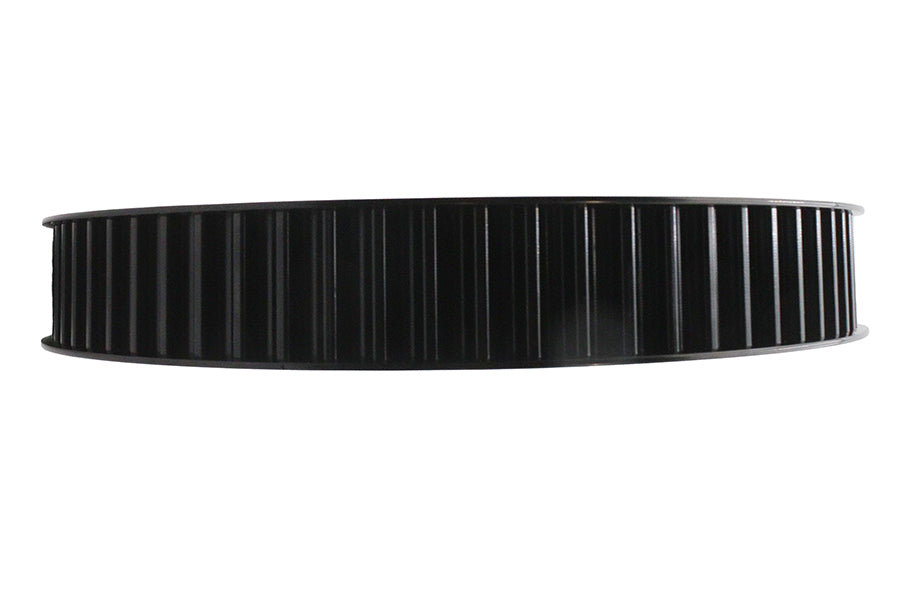 HARLEY Vortex Hinterrad-Riemenscheibe 70 Zähne Schwarz Cut Passend für 0- Custom, Anwendung für 1-1/2 Riemen"