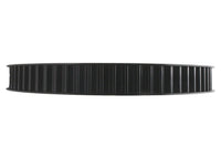 HARLEY Vortex Hinterrad-Riemenscheibe 65 Zähne schwarz gefräst passend für 0- Custom, Anwendung für 1-1/8-Zoll-Riemen.