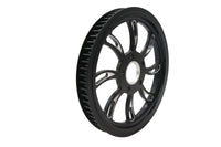 HARLEY Vortex Hinterrad-Antriebsriemenscheibe 65 Zähne schwarz geschnitten Passend für 0- Custom, Anwendung für 1 Riemen."