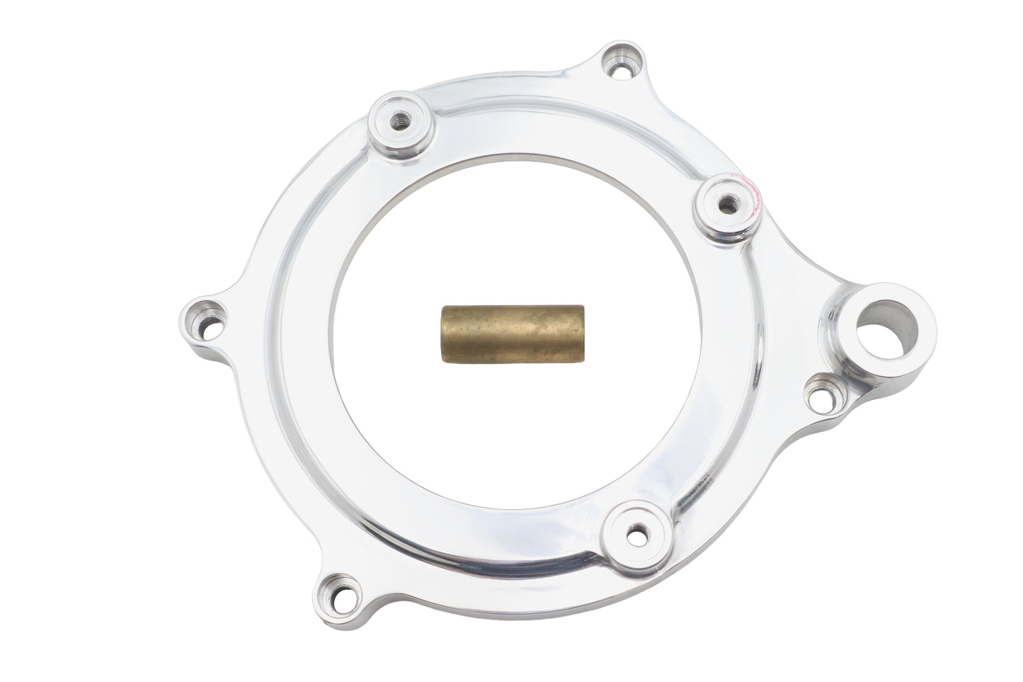 HARLEY Ultima Polished 2 inch Bagger Belt Drive Subplate Fits 0-  Custom, application for 2 Ultima B